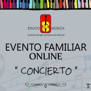 Evento familiar online ~ Concierto-Taller