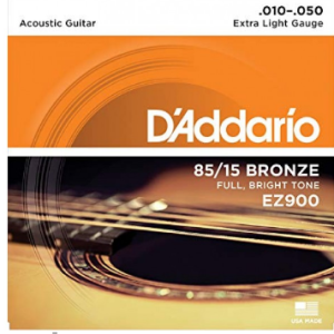 Juego de cuerdas D´Addario para guitarra acústica