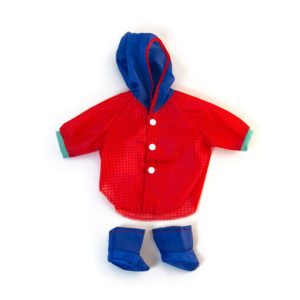 Traje de lluvia y botas (40cm)