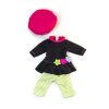 Conjunto de malla a rayas (32 cm) para tu muñeco