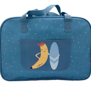 Bolsa de playa con rejilla surfing Banana Personalizable
