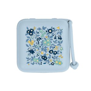 Portachupetes con estampado de flores