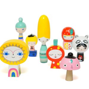 Figuras de Mr Sun y amigos