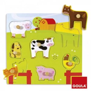 Puzzles de animales didácticos Goula