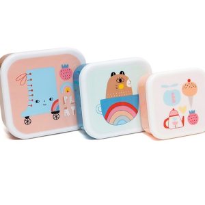 Cajas de almuerzo-Set 3piezas