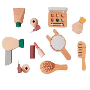 Set de maquillaje para tu muñeca fabricado en madera Petit Monkey