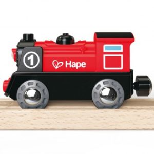 Locomotora roja número uno