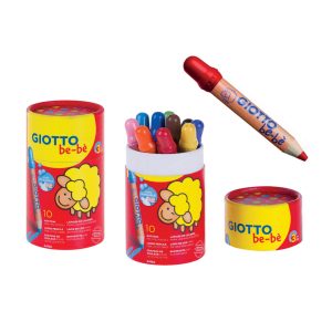 Bote Gio Bebé 10 lápices de colores