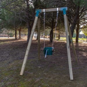 Columpio individual  con asiento bebé