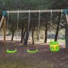 Columpio  Nori Triple con asiento bebé