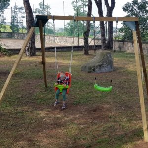 Columpio con asiento bebé