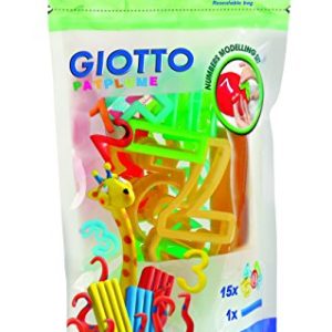 Moldes de números Giotto para plastilina