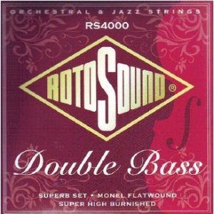 Juego completo de cuerdas para contrabajo Rotosound RS4000