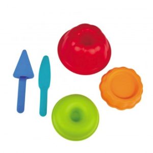 Set de moldes de pasteles para la playa