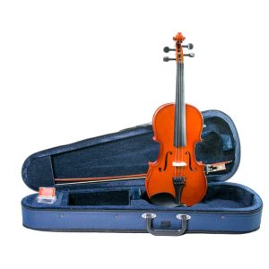 Violín Primo en todos los tamaños con arco, resina y estuche con mochila