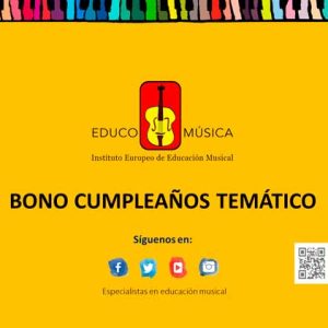Bono ~ Cumpleaños temáticos