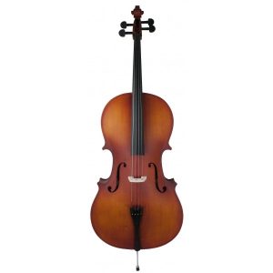 Cello Amadeus CA-101 de 1/8 con arco, resina y estuche con mochila
