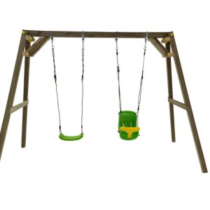 Columpio  Doble con asiento bebé