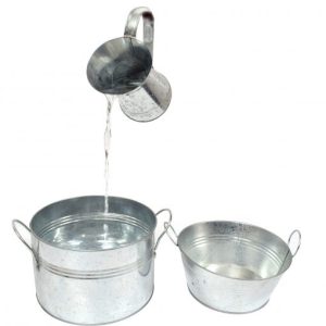 Set de cubos de metal para la experimentación