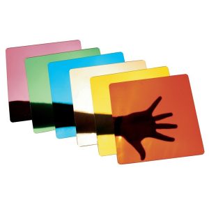 Kit de 6 espejos acrílicos de colores