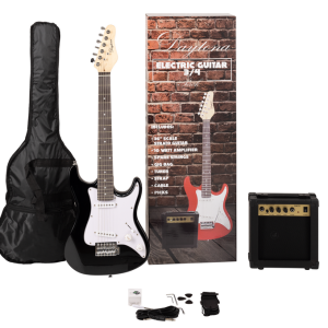 Pack Guitarra Eléctrica 3/4 DAYTONA ST - negra